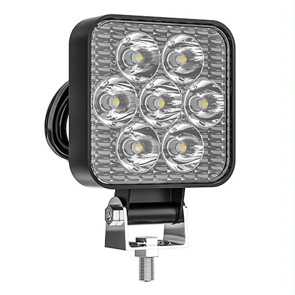 12 - 30V 12W 6000K 2.5 Inch Car LED Engineering Auxiliary Light | White Light