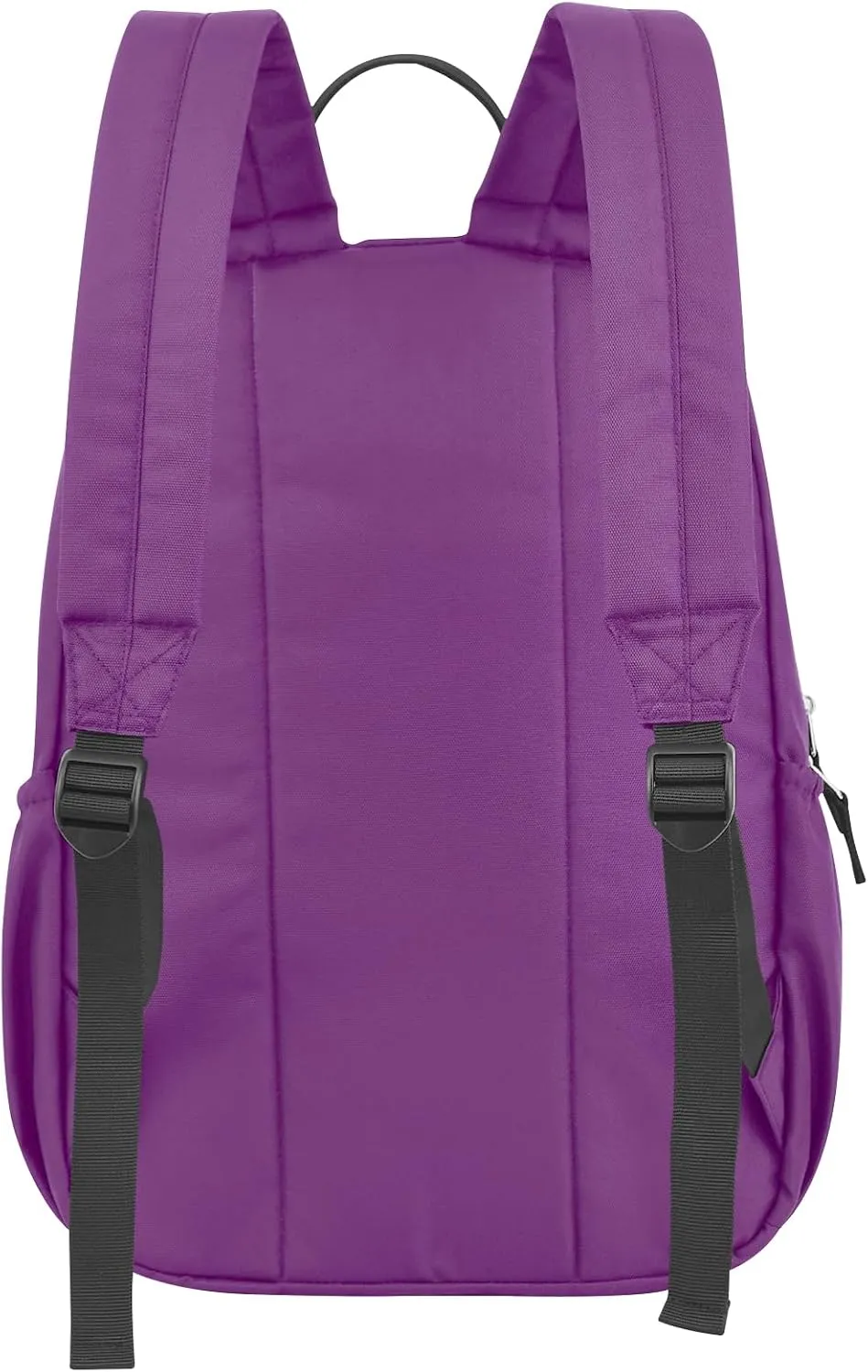15.6 inch Basic Backpack for Men, Travel Backpacks Carry on, Water Resistant School Backpacks for Teens, College Back Pack Bookbag for Boys Girls, Work Backpack for Women (Purple)