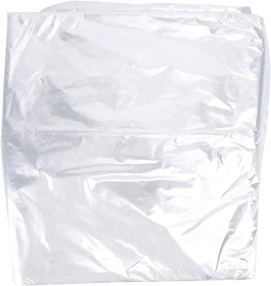 50Pcs Clear Clothes Bags, Plastic Dry Cleaner Garment Covers Clothing Storage Bags for Home Storage Clothing Stores (60 * 90)