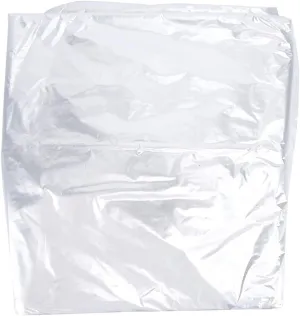 50Pcs Clear Clothes Bags, Plastic Dry Cleaner Garment Covers Clothing Storage Bags for Home Storage Clothing Stores (60 * 90)