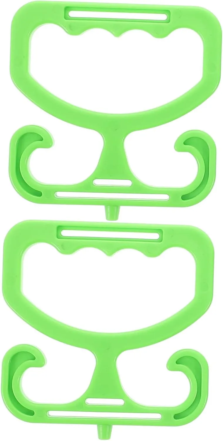 Alipis Te Bag Compartment Carrier Reusable Shopping Bag Holder Handles for Groceries