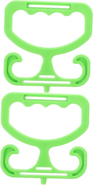 Alipis Te Bag Compartment Carrier Reusable Shopping Bag Holder Handles for Groceries