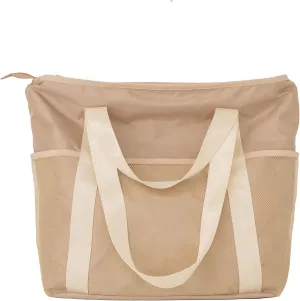 Beach Bag XL Mesh Beach Bag, Mesh Tote with Pockets Ideal for Your Family Trip Waterproof Causal Hobo Pool Bags