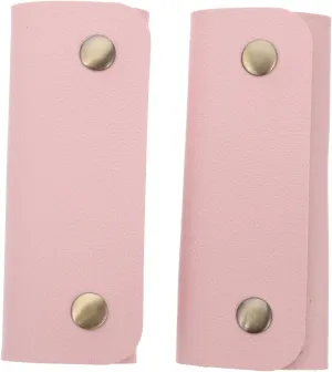 BESPORTBLE 2pcs Pu Leather Suitcase Handle Wrap for Luggage Travel Straps for Bag Protector Decorative Handle Covers