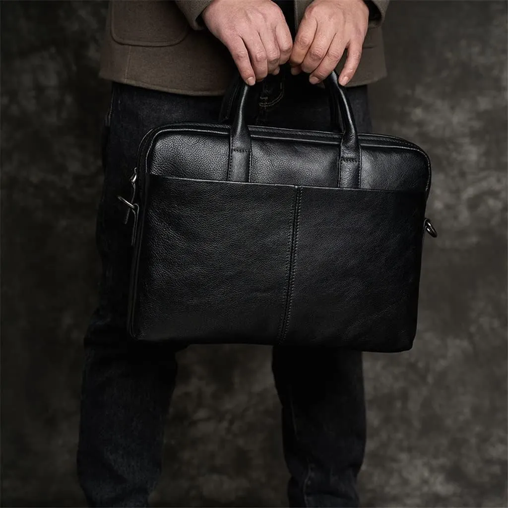 Briefcase Men Bag Business Handbag Male Laptop Shoulder Bags Black Briefcase