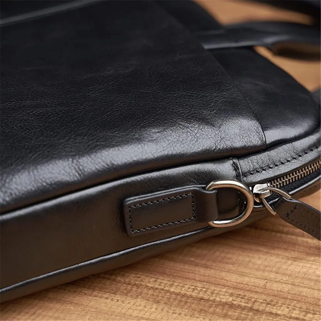 Briefcase Men Bag Business Handbag Male Laptop Shoulder Bags Black Briefcase