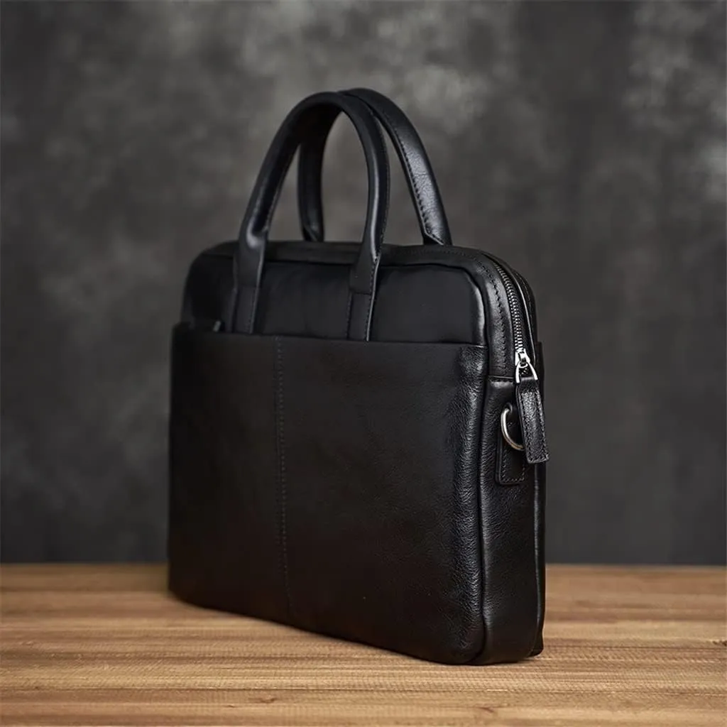 Briefcase Men Bag Business Handbag Male Laptop Shoulder Bags Black Briefcase