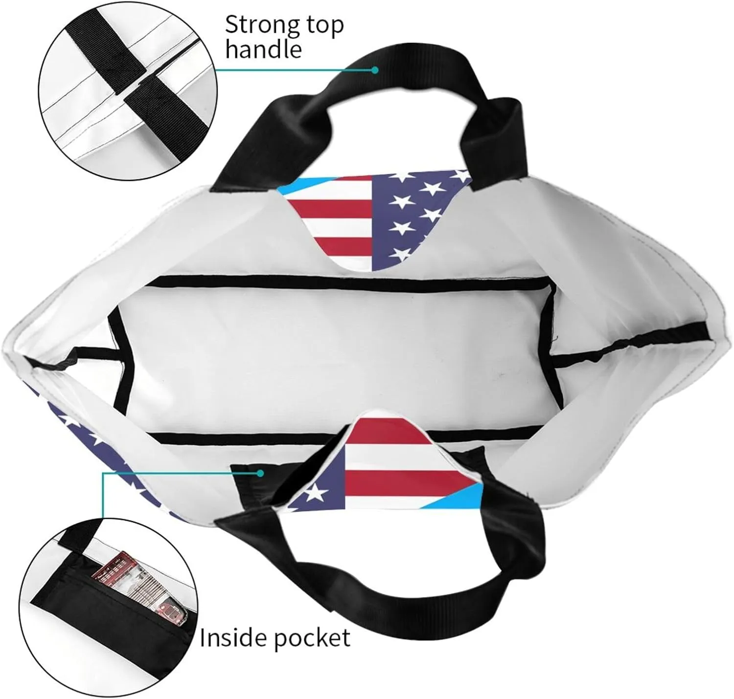 British England UK English Flag Women's Tote Bag Large Capacity Single Shoulder Bags Handbag for Shopping Work