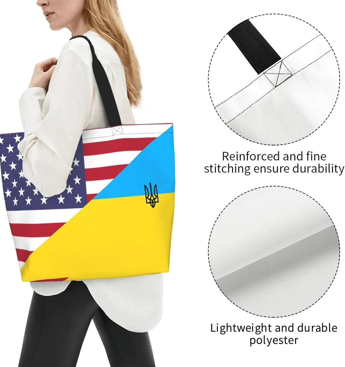 British England UK English Flag Women's Tote Bag Large Capacity Single Shoulder Bags Handbag for Shopping Work