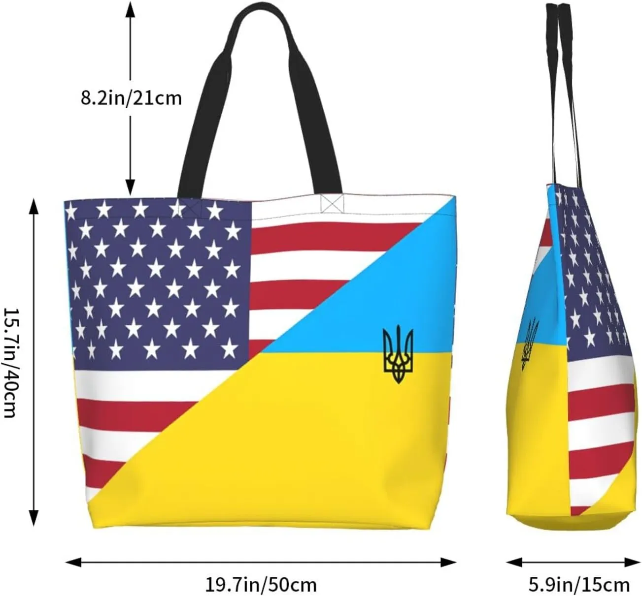 British England UK English Flag Women's Tote Bag Large Capacity Single Shoulder Bags Handbag for Shopping Work