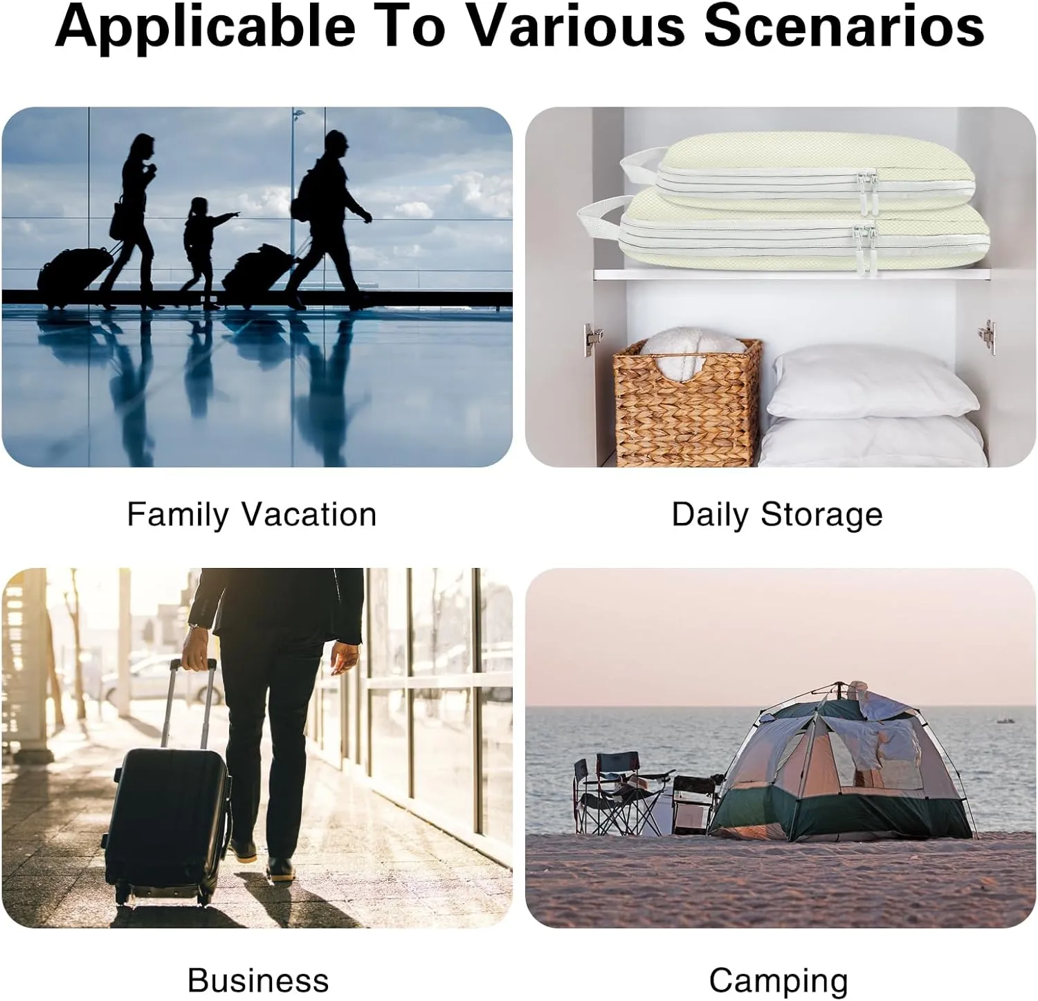 Compression Packing Cubes for Travel,Waterproof Packing Compression Cubes for Travel Packing Organizers,Luggage Cubes for Packing,Ultralight Expandable Packing Cubes Compression (Beige 5 Pack)