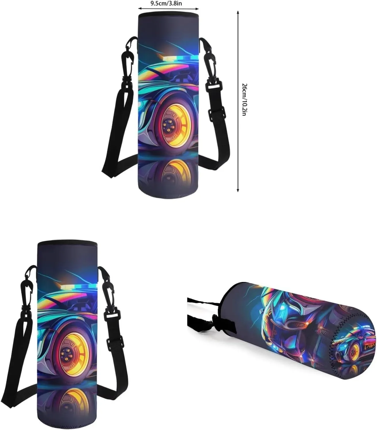 Cool Car Kids Backpacks for School Boys Middle School Backpack for Girls Bento Box Lunch Bag Insulated for School Water Bottle Cover and Pencil Box Cute Kids Backpacks Boys
