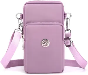 Crossbody Small Messenger Mini Wallet Card CellPhone For Women Handbag With Credit Shoulder Slots Purse (G, One Size)