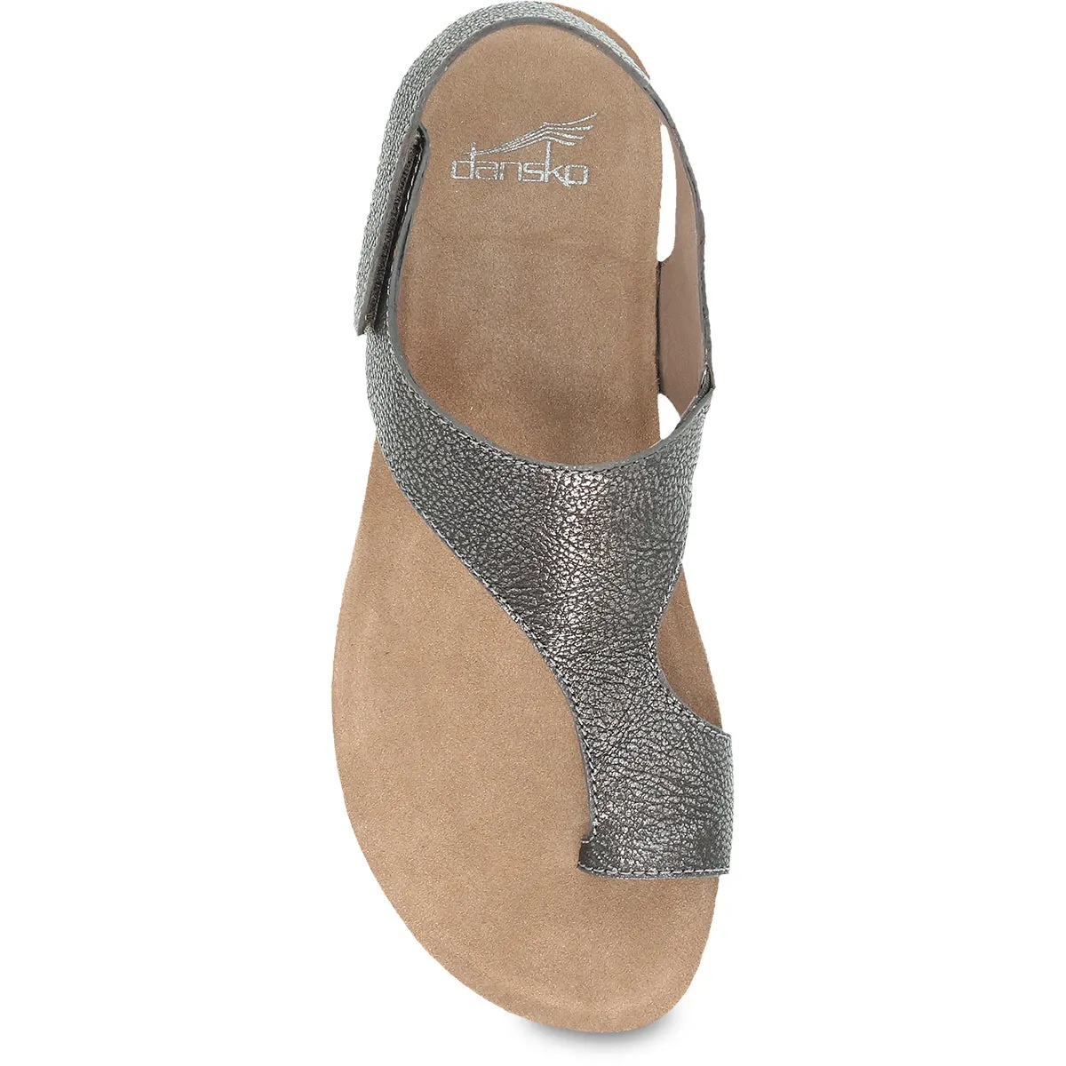 Dansko Reece Sandal - Pewter Metallic