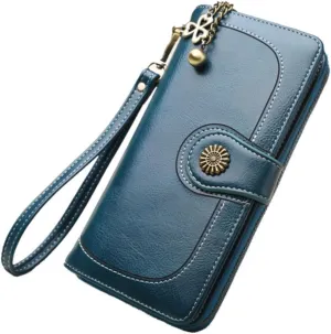 Didiseaon Elegant Clutch Purse Shoulder Bag Large Capacity Wallet Cluthes for Women