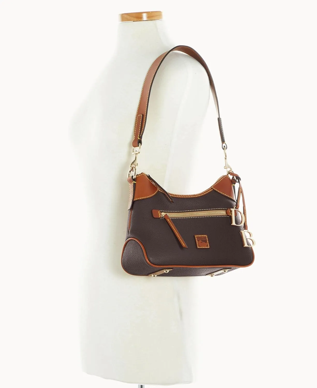 Dooney & Bourke Handbag, Pebble Grain Small Hobo Shoulder Bag