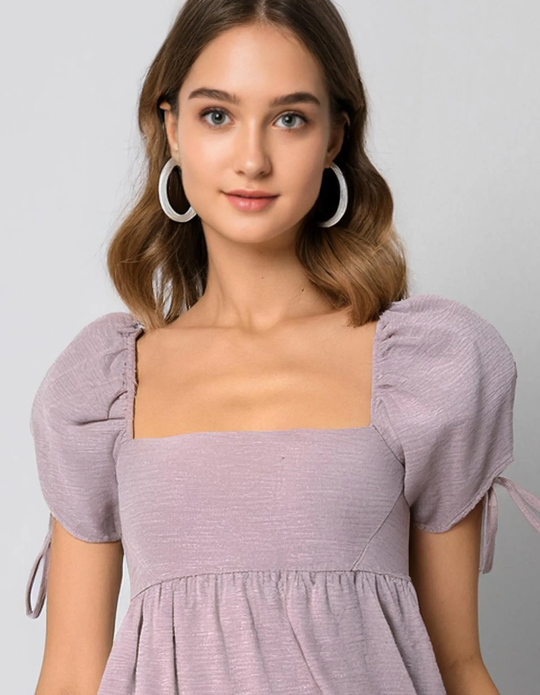 Dusty Rose Delight Mini Dress