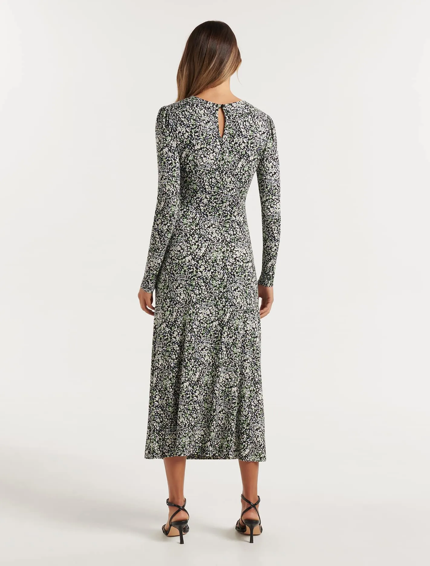 Elle Long Sleeve Midi Dress