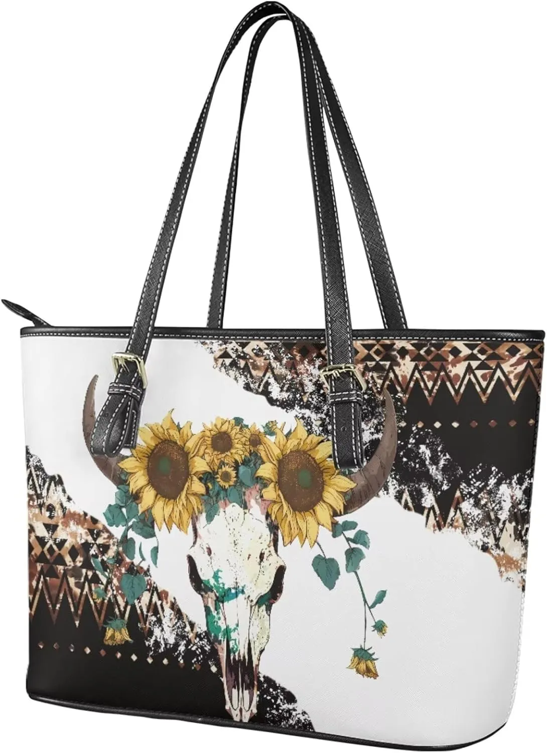 Fashion Purses and Wallets Set for Women 2 Piece Tote Bag Large Capacity Travel Totes