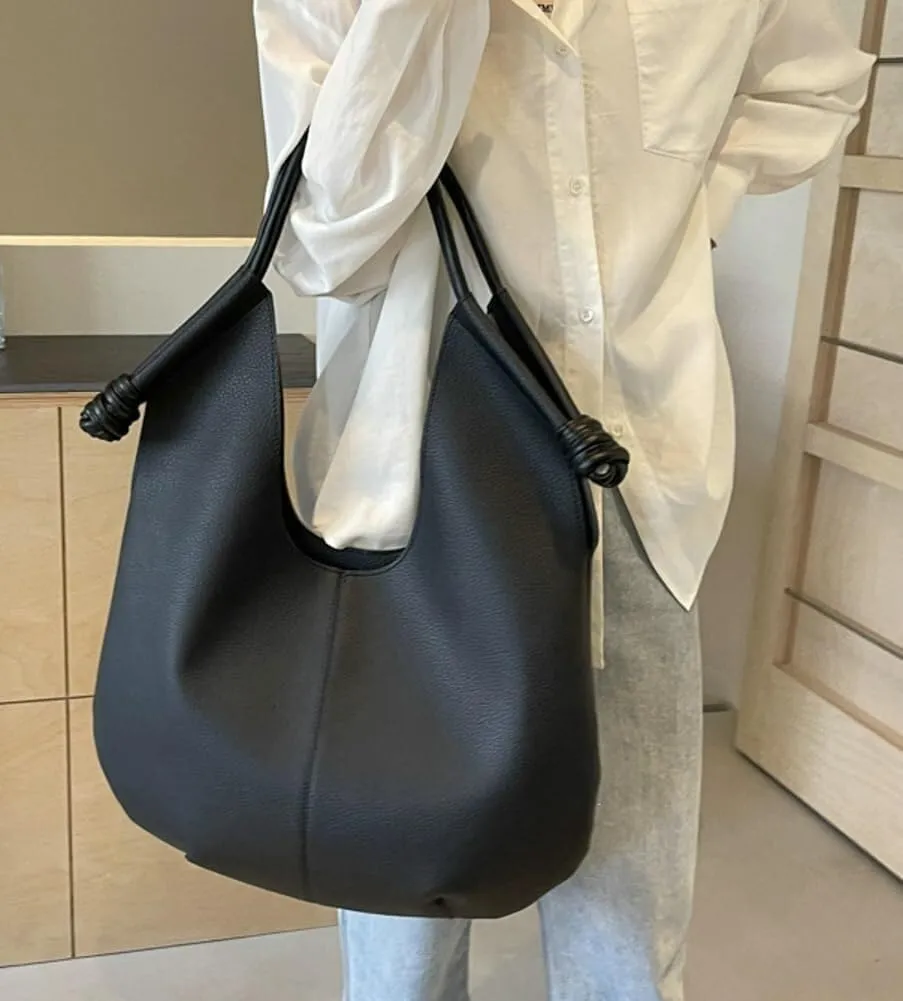 Fashion Shoulder Bag for Women Large Vegan Leather Hobo Totes Purse Handbag Top Handle Satchel Well made