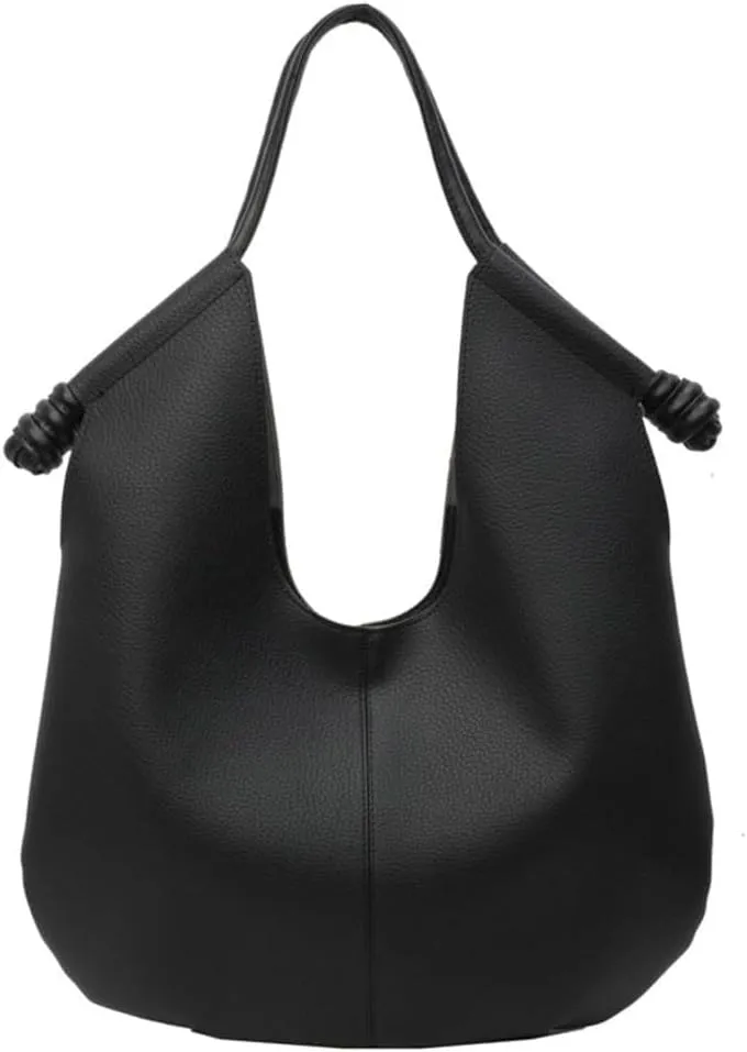 Fashion Shoulder Bag for Women Large Vegan Leather Hobo Totes Purse Handbag Top Handle Satchel Well made