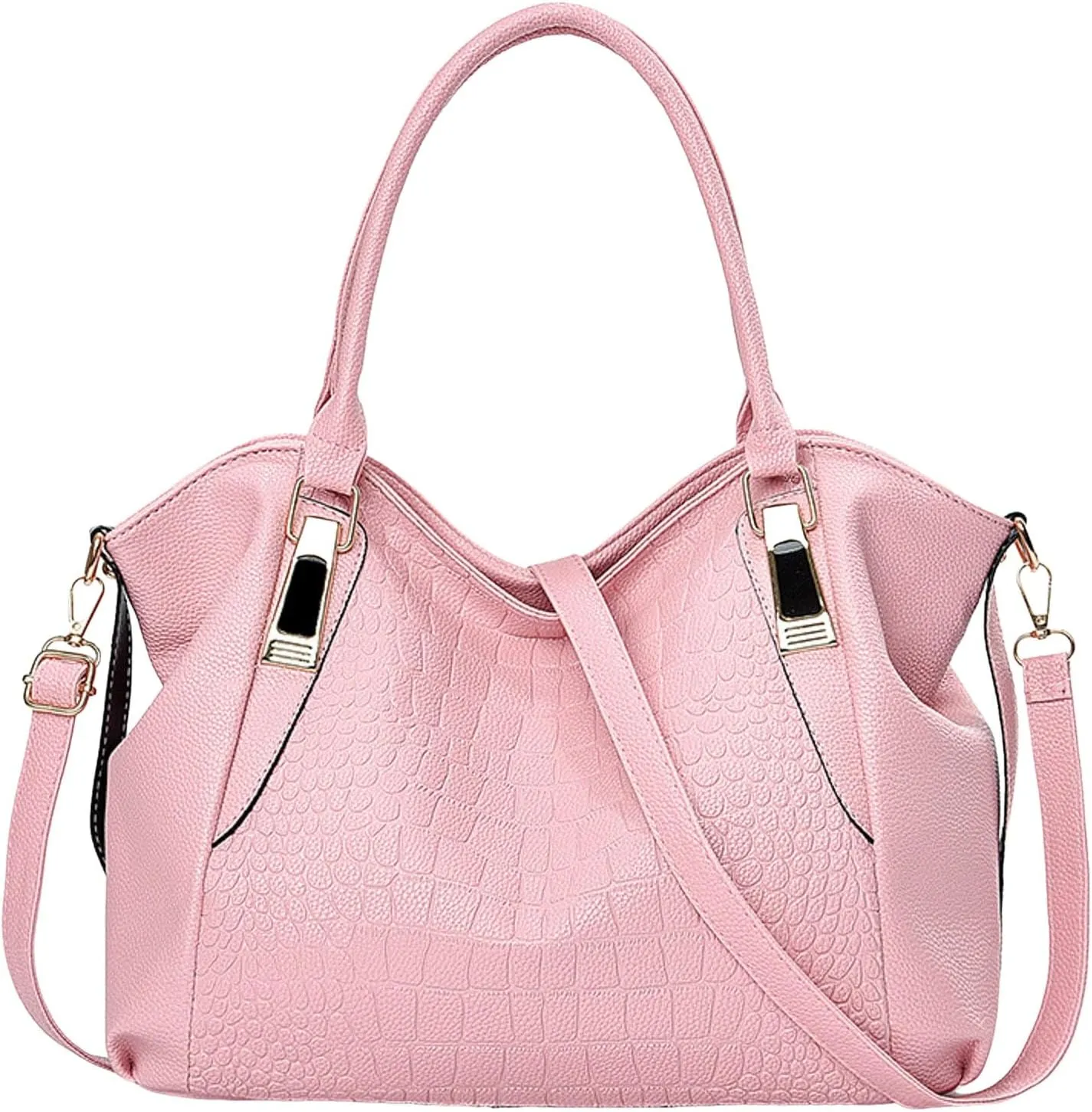 Fashionable And Simple Women's Large Capacity Soft Leather Texture Casual Crossbody Bag Bag Purse (One Size)