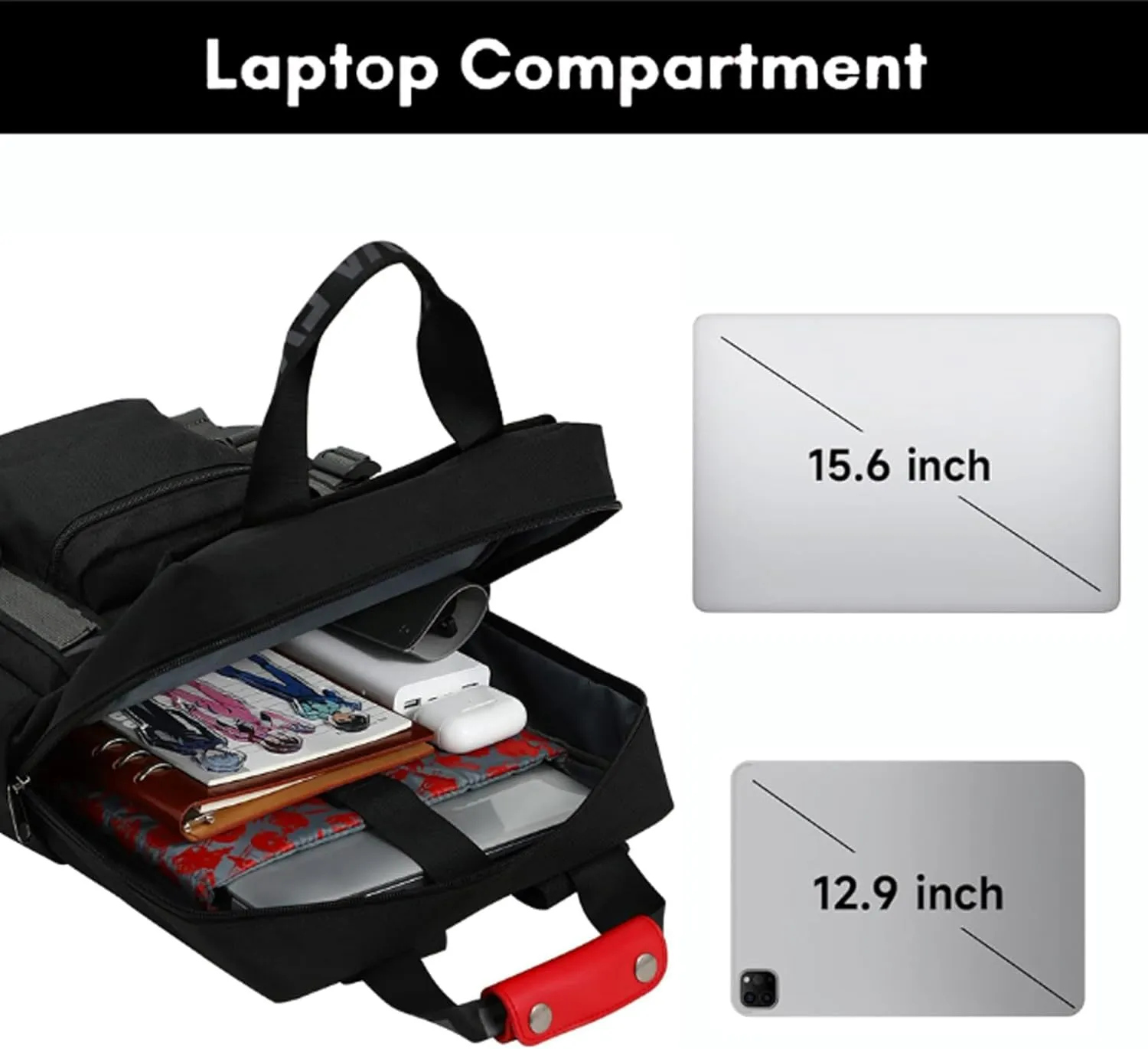 FIREFIRST Neon Genesis Evangelion Backpack 15.6 Laptop Backpacks Travel Leisure Backpack