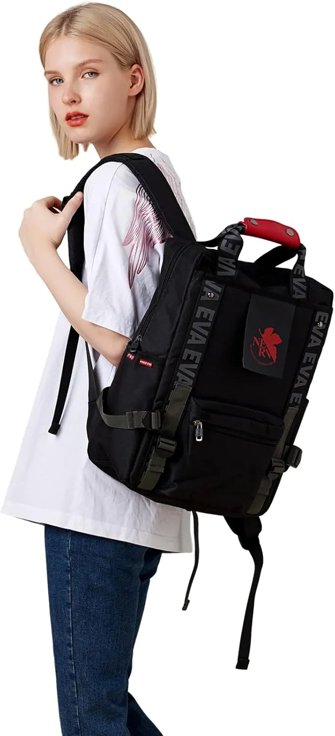 FIREFIRST Neon Genesis Evangelion Backpack 15.6 Laptop Backpacks Travel Leisure Backpack
