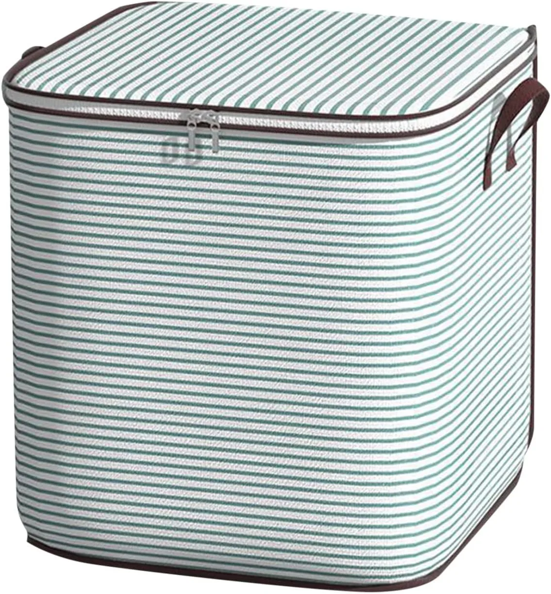 Foldable Organization and Storage with Sturdy Handle & Zipper Moving Bags Under Bed Storage Containers Clothing Storage Organizer Large Storage Bags for Blankets, Comforter, Bedding, Closet