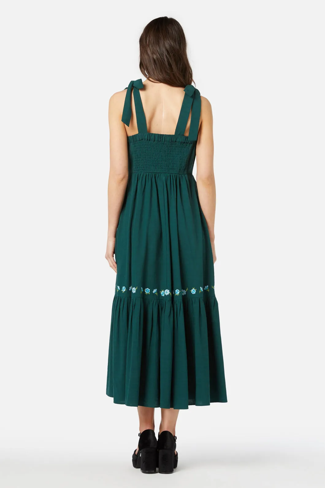 Folk Embroidered Dress