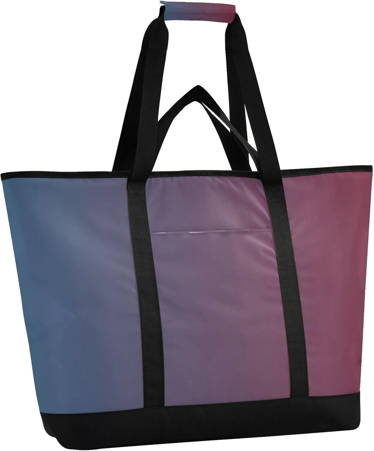 Gradients Tote Bag for Women with Zipper Reusable Grocery Bags Insulated Cooler Bag Shopping Bags Handbags Totes