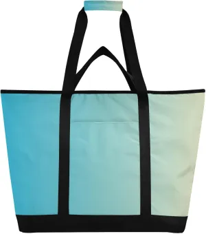 Gradients Tote Bag for Women with Zipper Reusable Grocery Bags Insulated Cooler Bag Shopping Bags Handbags Totes