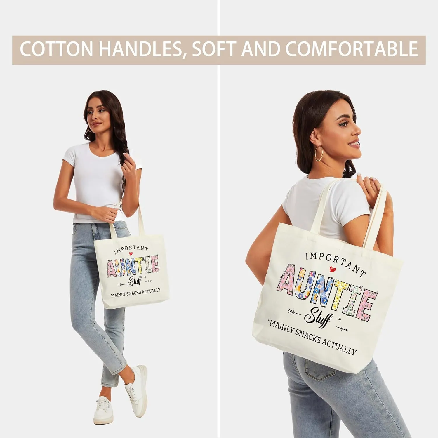 Grandma Mom Aunt Mother in Law Tote Bag Birthday Gifts - H01-H26