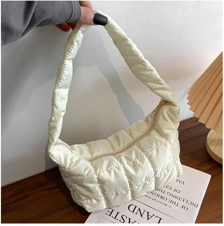 Handbag Fashion Purse 2025 New Down Jacket Handbag Women's Shoulder Armarm Crossbody Bags Hobo Totes Bag