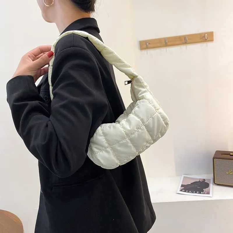 Handbag Fashion Purse 2025 New Down Jacket Handbag Women's Shoulder Armarm Crossbody Bags Hobo Totes Bag
