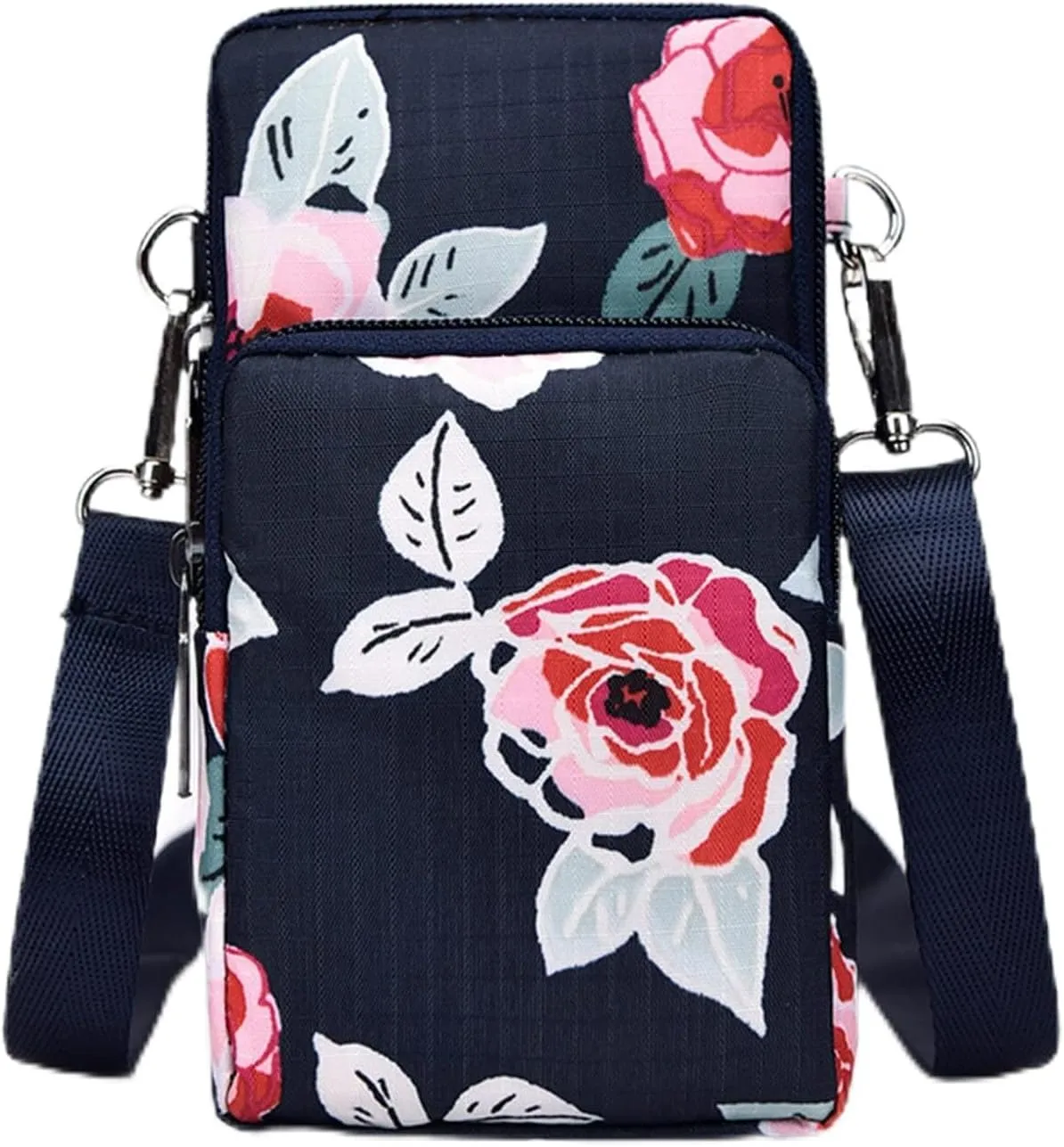 Handbag Purse Crossbody Wallet Slots Mini Shoulder Small CellPhone Card With Credit For Women over (A, One Size)