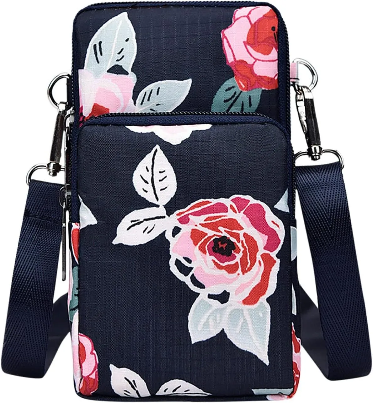 Handbag Purse Crossbody Wallet Slots Mini Shoulder Small CellPhone Card With Credit For Women over (A, One Size)