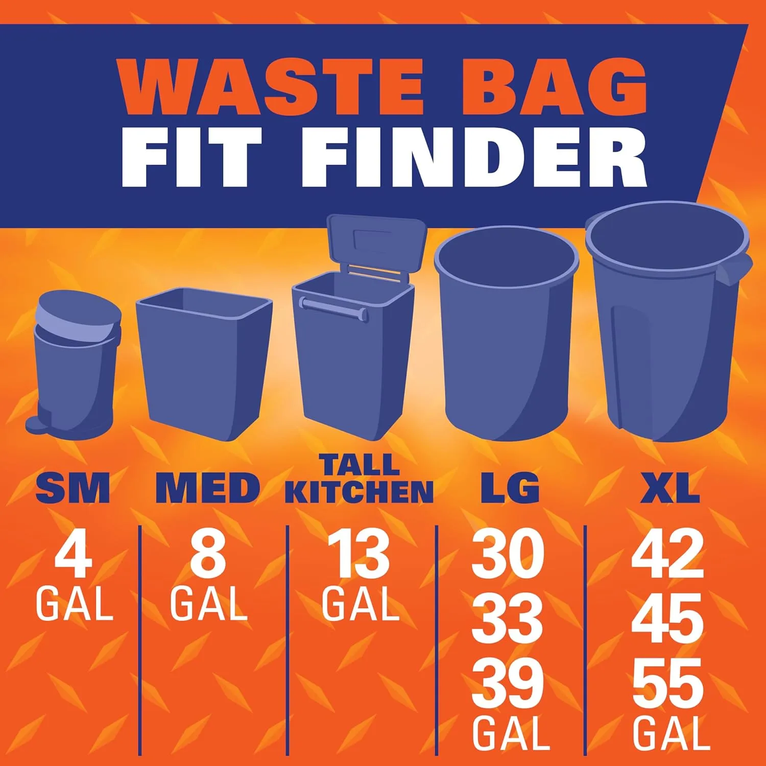 Hefty Ultra Strong Multipurpose Large Trash Bags, Black, Unscented, 30 Gallon, 25 Count