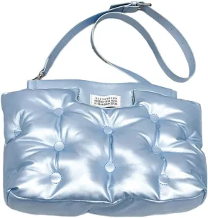 Hobo Bag for Women PU Leather Crossbody Shoulder Bag Puffer Totes Puffy Purses Quilted Handbag Satchels (Color : White)