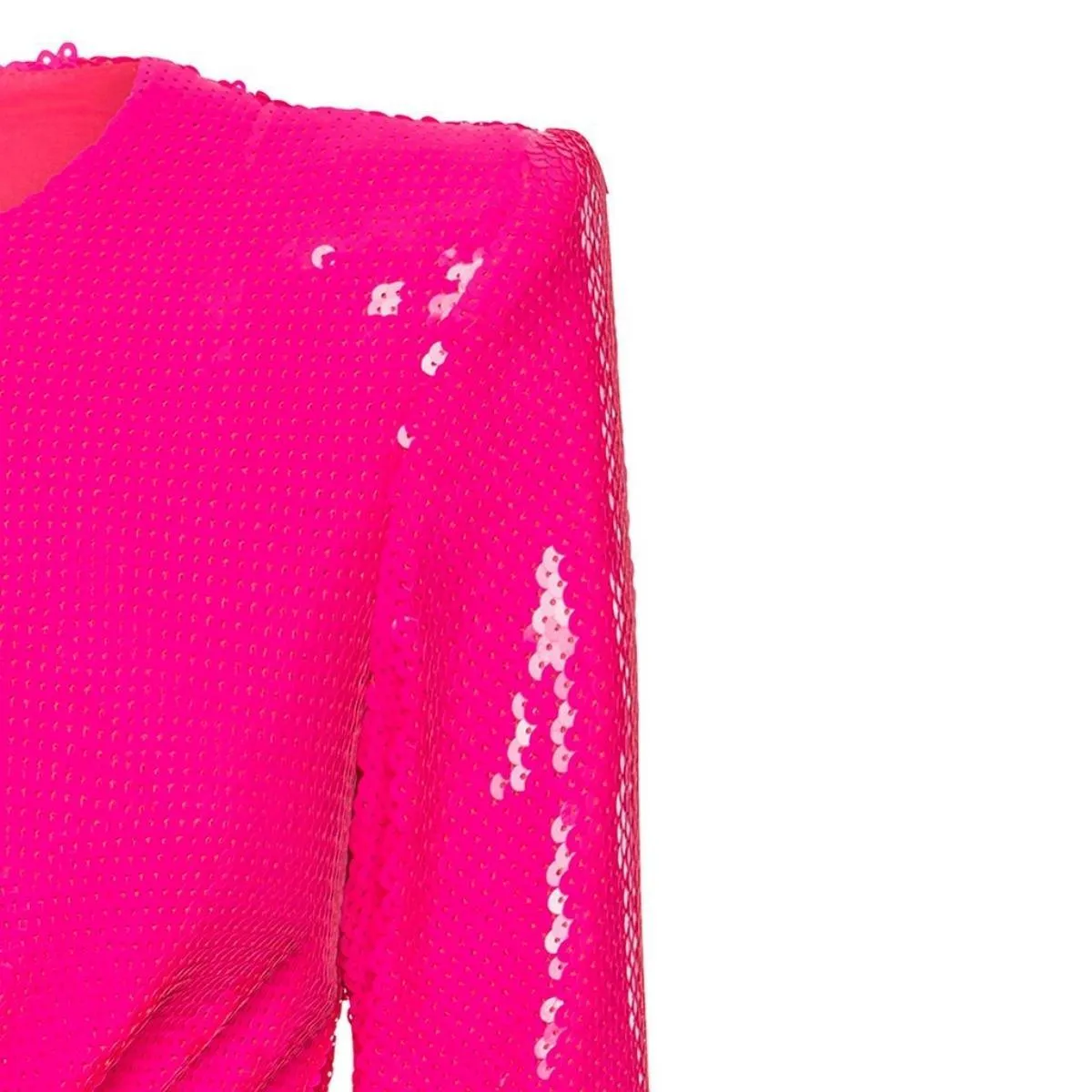 Jade Sequin-embellished Structured Mini Dress