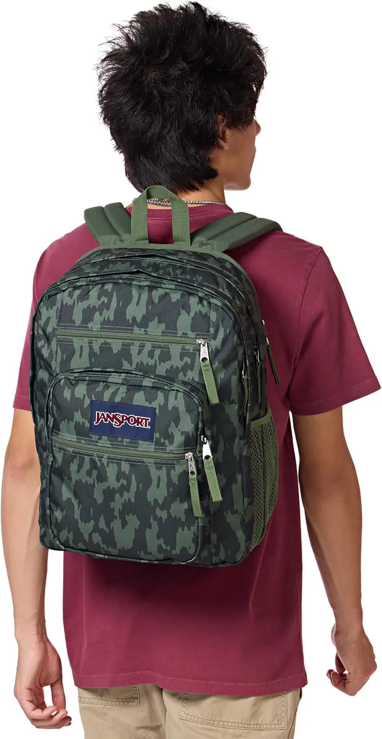 JanSport Laptop Backpack - Computer Bag with 2 Compartments, Ergonomic Shoulder Straps, 15 Laptop Sleeve, Haul Handle - Camo Illusion