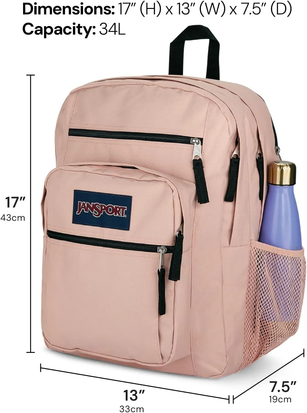JanSport Laptop Backpack - Computer Bag with 2 Compartments, Ergonomic Shoulder Straps, 15 Laptop Sleeve, Haul Handle - Camo Illusion