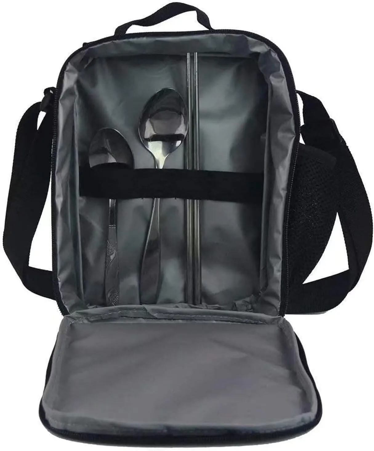 KEIAHUAN School Bag Backpack for Girls Blue Butterfly Print School Backpack Shoulder Schoolbags Primary School Bags with Lunch Box Pencil Bag
