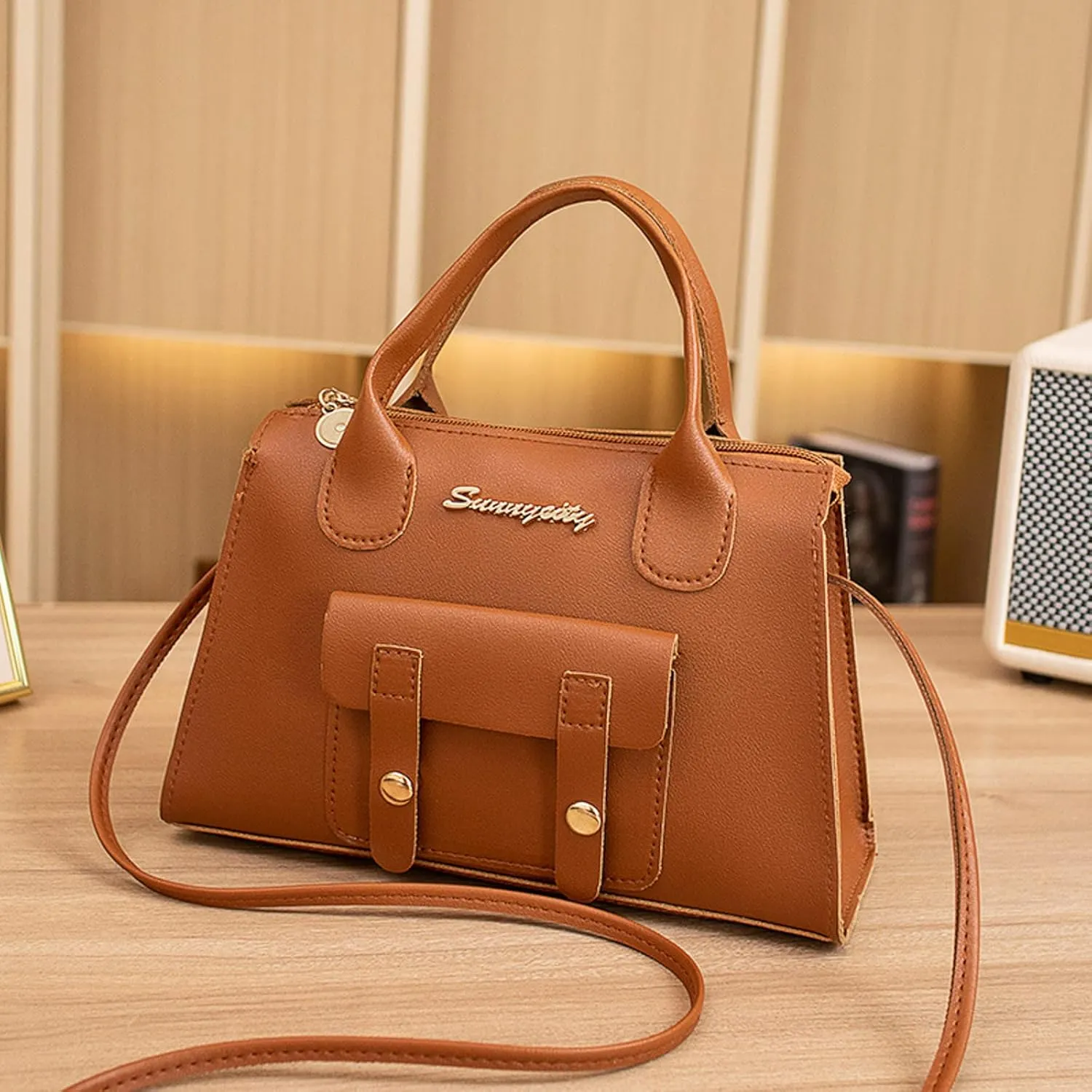 Ladies Shoulder Bags Women Messenger Bag Fashion New Pattern Solid Simple Handbag Shoulder Bag Purpose High