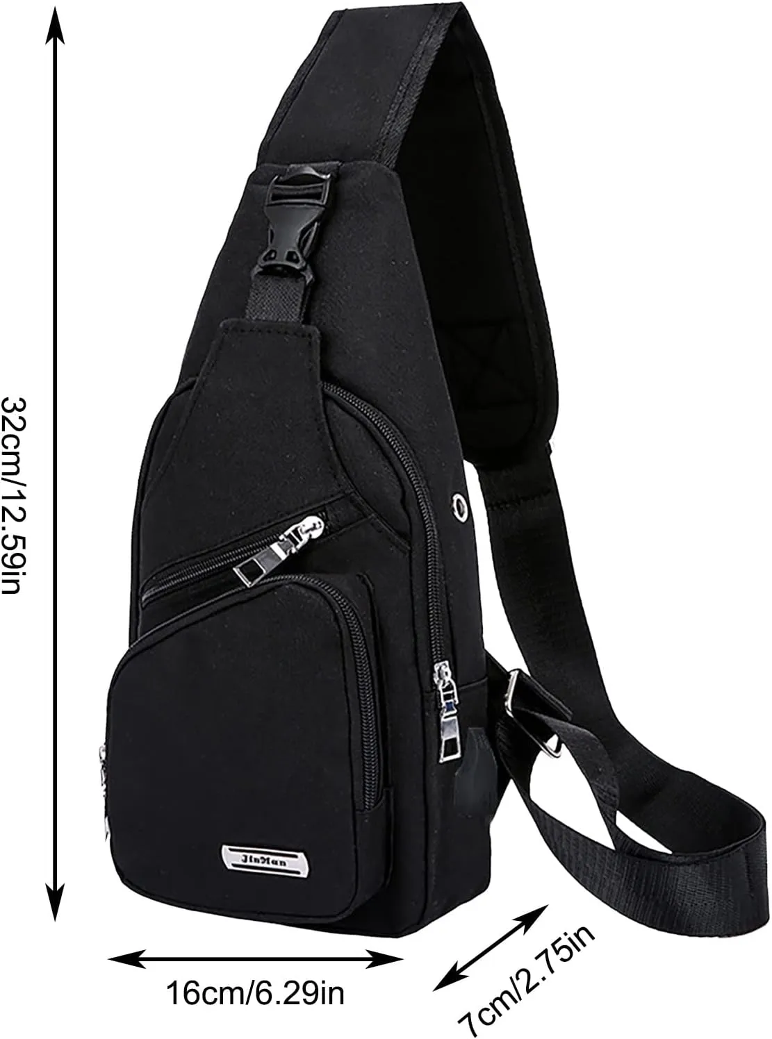 Lightweight Small Crossbody Bag for Women Men Cross Body Shoulder Bags with Keyholder Waterproof Backpack(Blue)