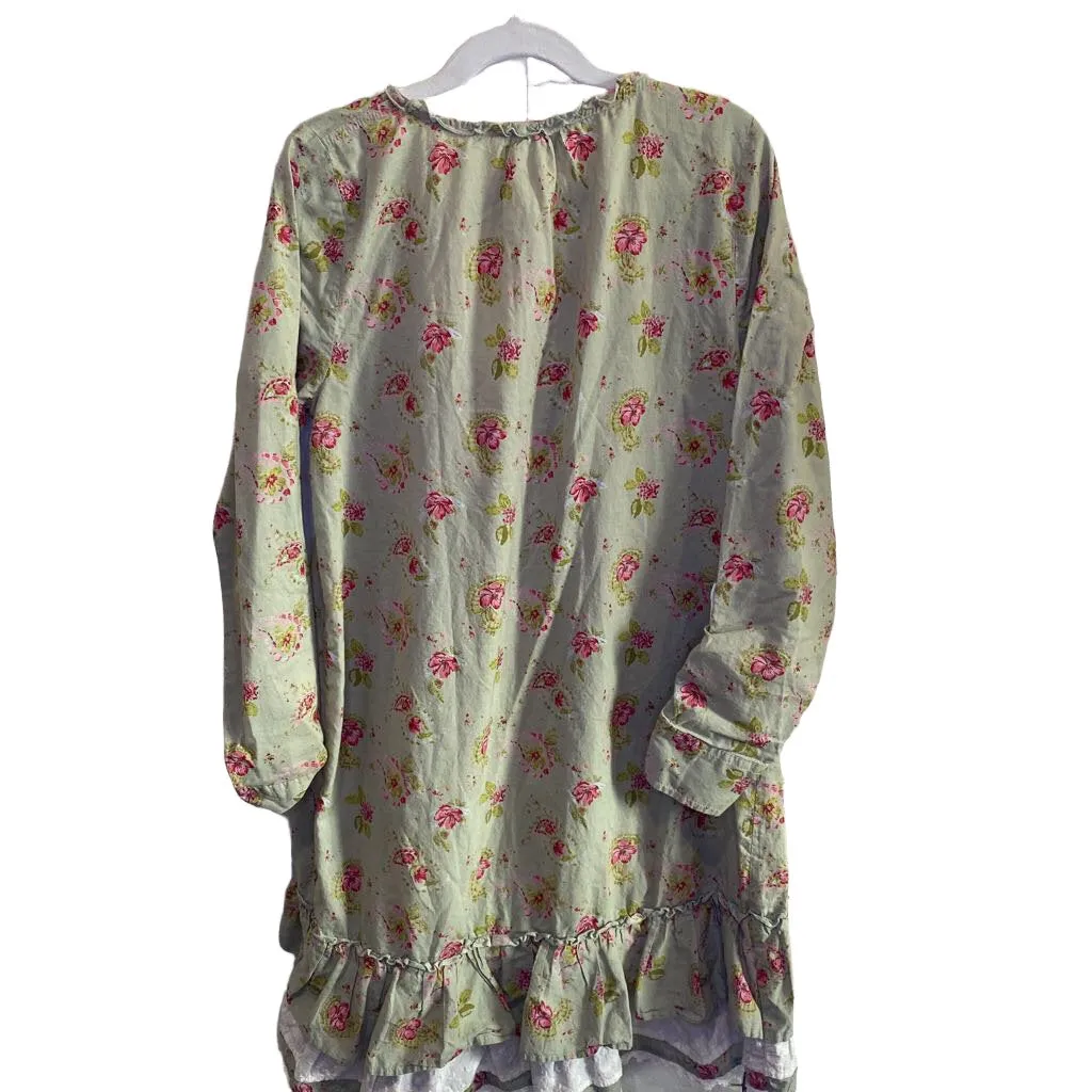 LS Floral Dress