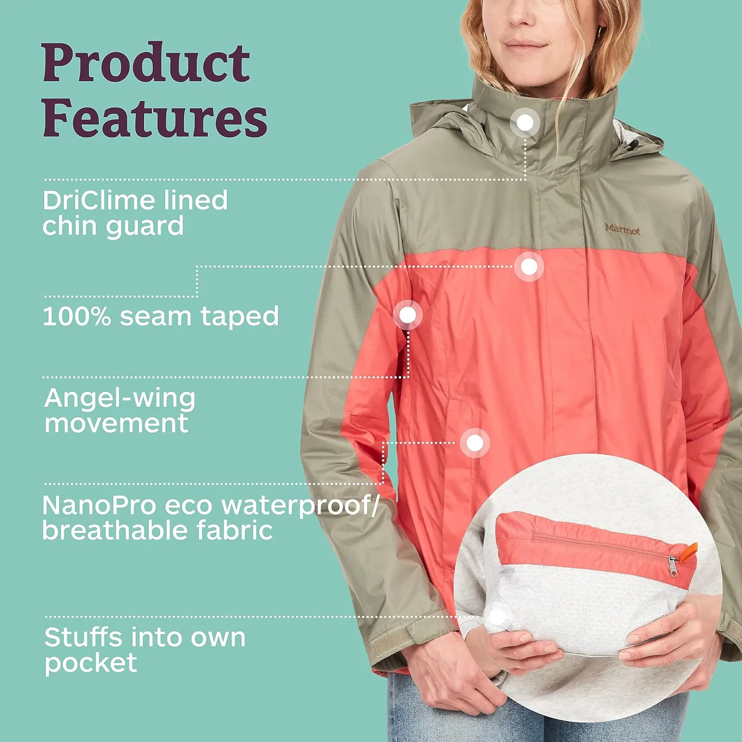 MARMOT Women's Precip Eco Jacket