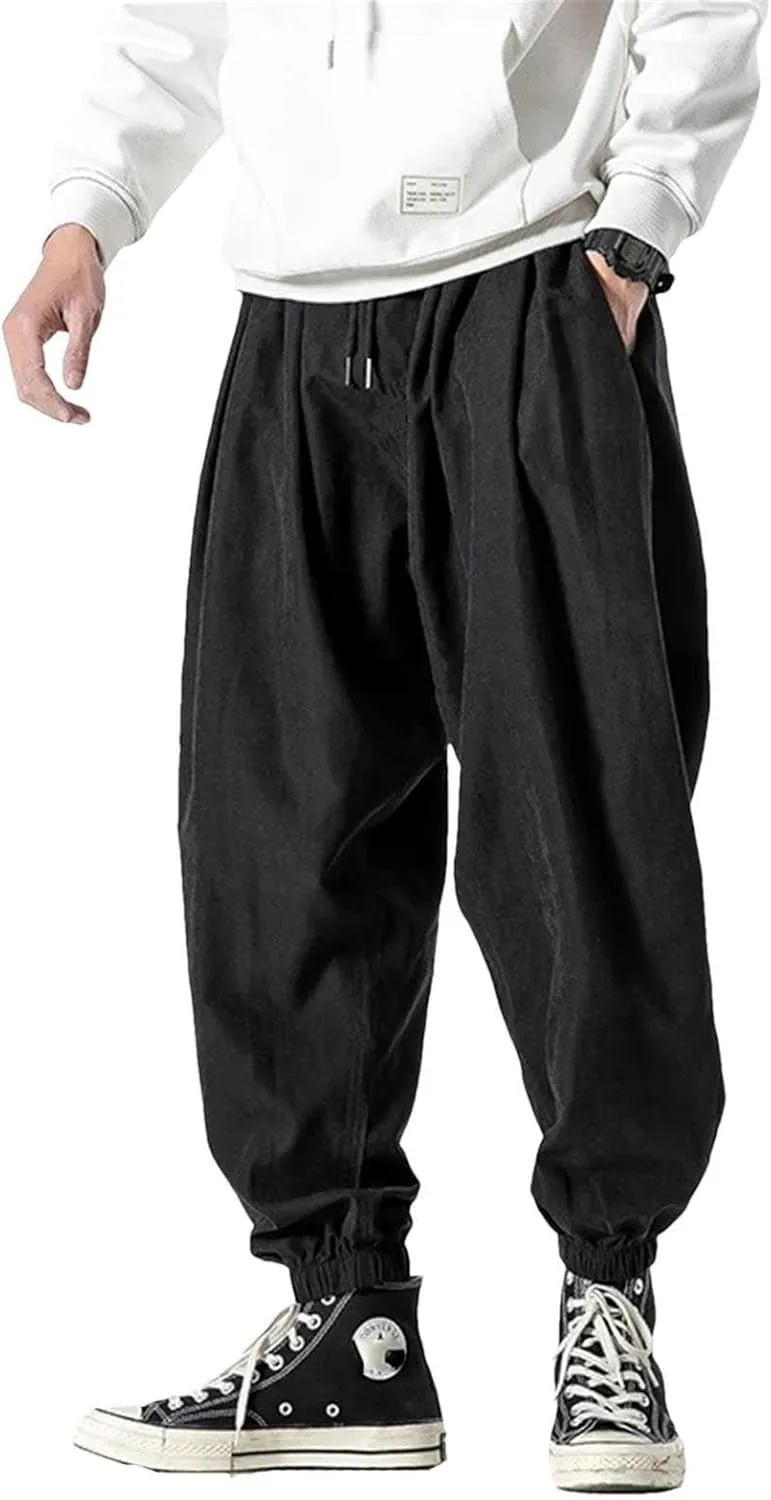 Men's Pants Hip Hop Streetwear Harem Pants Casual Sweatpants