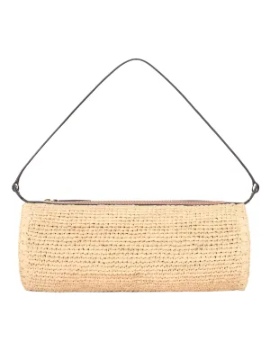Mini Taru Raffia Bag in Natural/Tan