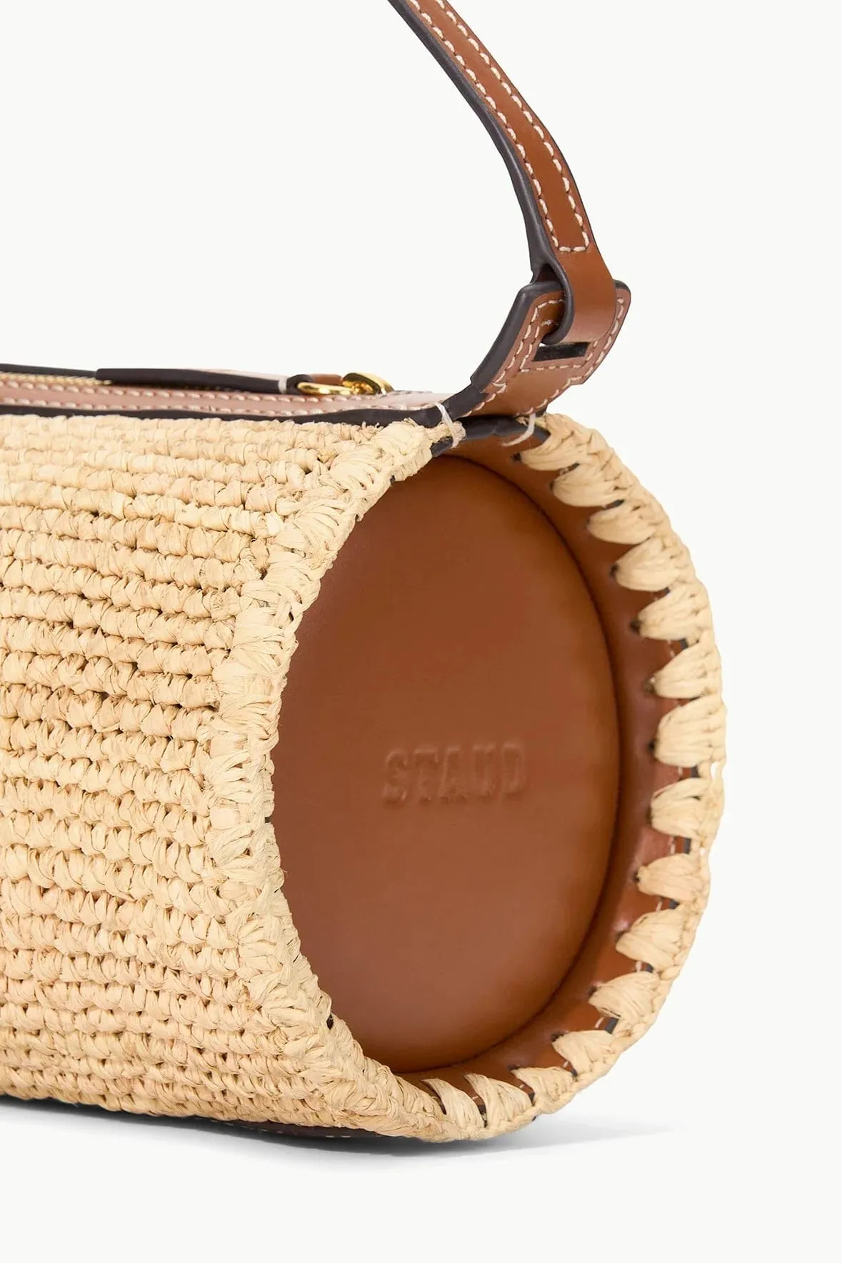 Mini Taru Raffia Bag in Natural/Tan